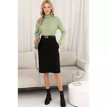 Юбка женская, размер 44, цвет черный