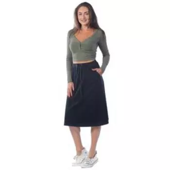 Юбка женская, размер 50, цвет чёрный