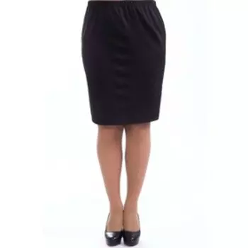 Юбка женская, размер 56, цвет чёрный