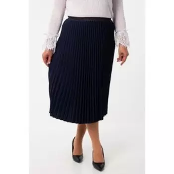 Юбка женская, размер 60, цвет синий