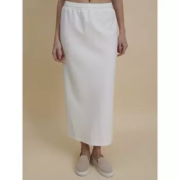 Юбка женская, размер L, цвет белый
