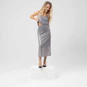 Юбка женская «Сияние гламура», размер 46