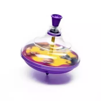 Юла прозрачная «Маша и Медведь»