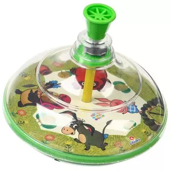 Юла прозрачная «Винни пух»