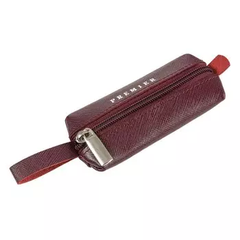 K-123-582 Футляр для ключей K-123,бордовый сафьян - 582