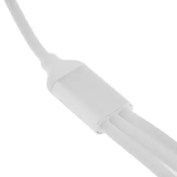 Кабель 3 в 1 Smartbuy, USB - microUSB/Lightning/Type-C, 3 А, 1.2 м, белый
