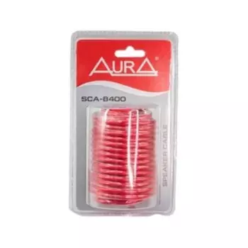 Кабель акустический AURA SCA-B400, 12 Ga, блистер, 5 м, красный