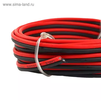 Кабель акустический Rexant ШВПМ, 2 х 1 мм, 5 м, красно-черный , 01-6105-3-05