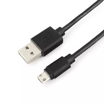 Кабель Cablexpert CC-mUSBDS-6, microUSB - USB, 2.4 А, 1.8 м, двусторонний, черный