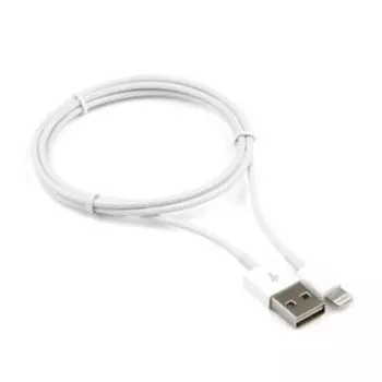 Кабель Cablexpert CC-USB-AP2MWP, Lightning - USB, 1 м, белый