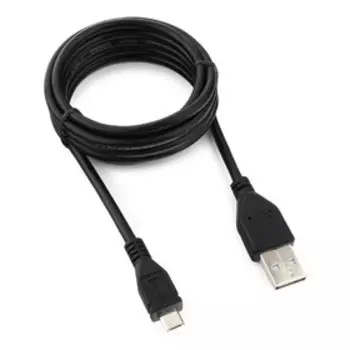 Кабель Cablexpert CCP-mUSB2-AMBM-6, microUSB - USB, 2.4 А, 1.8 м, зарядка + передача данных