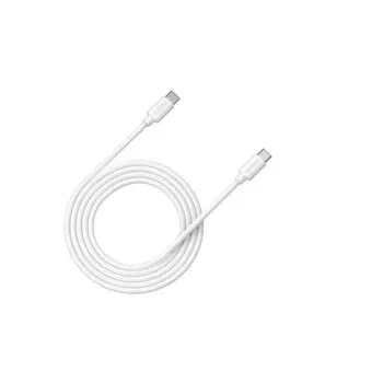 Кабель Canyon UC-9W, Type-C - Type-C, 100 Вт, 5А, передача аудио и видеосигнала, 1.2м, белый
