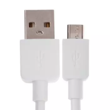 Кабель Defender USB08-01M, microUSB - USB, 1 А, 1 м, белый