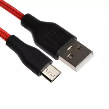 Кабель Exployd Classic EX-K-494, microUSB - USB, 1 м, красный