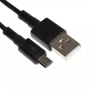 Кабель Exployd EX-K-1148, microUSB - USB, 2 А, 1 м, зарядка + передача данных, черный