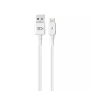 Кабель Exployd EX-K-1151, Lightning - USB, 2 А, 1 м, белый