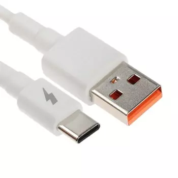 Кабель Exployd EX-K-1276, Type-C - USB, 3 А, 1 м, зарядка/передача данных, силикон, белый