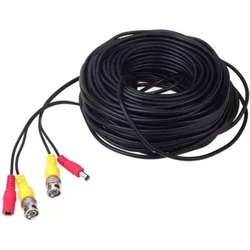 Кабель Falcon Eye 00-00109302 BNC/DC/BNC/DC, 50 м, чёрный