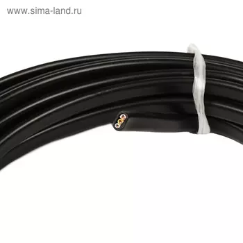 Кабель "Кабэкс", ВВГ-Пнг(А), 3х1.5 мм2, 10 м, плоский, ГОСТ