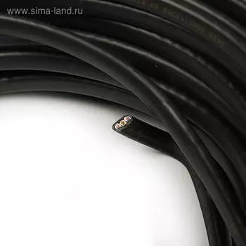 Кабель "Кабэкс", ВВГ-Пнг(А), 3х2.5 мм2, 50 м, плоский, ГОСТ
