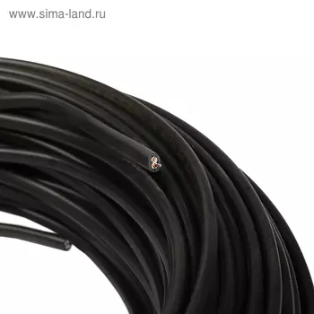 Кабель "Кабэкс", ВВГ-Пнг(A)-LS, 2х1.5 мм2, 50 м, плоский, ГОСТ