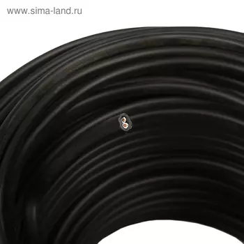 Кабель "Кабэкс", ВВГ-Пнг(A)-LS, 2х1.5 мм2, 100 м, плоский, ГОСТ