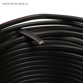 Кабель "Кабэкс", ВВГ-Пнг(A)-LS, 2х2.5 мм2, 100 м, плоский, ГОСТ