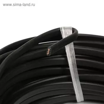 Кабель "Кабэкс", ВВГ-Пнг(A)-LS, 3х1.5 мм2, 50 м, плоский, ГОСТ