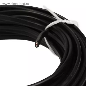 Кабель "Кабэкс", ВВГ-Пнг(A)-LS, 3х1.5 мм2, 20 м, плоский, ГОСТ