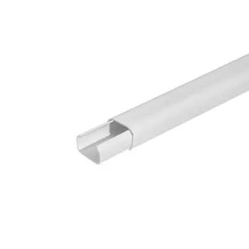 Кабель-канал с клеевым основанием Деконика «001-G», 1510 мм 2.2 м, цвет белый глянцевый