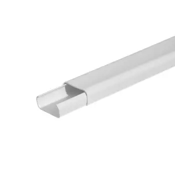 Кабель-канал с клеевым основанием «Деконика «001-G», 2210 мм 2.2 м, цвет белый глянцевый