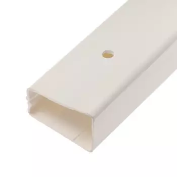 Кабель-канал Уфакор, 40х25 мм, L=2000 мм, белый