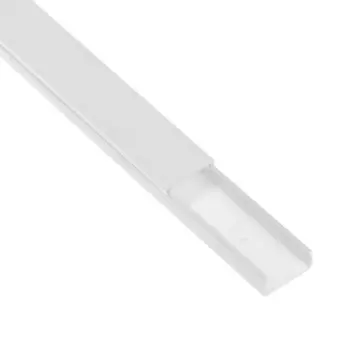 Кабель-канал Урал ПАК, с двойным замком, 20х10, 2 м, бел, КК-19020010-160