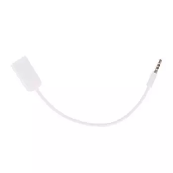 Кабель-переходник аудио LuazON, Jack 3.5(4pin)(m)-2xJack 3.5(3 pin)(f),для микро и наушников