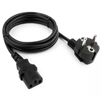 Кабель питания Exployd EX-K-1461, IEC - C13, 6 А, 3 м, черный