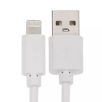 Кабель Red Line (УТ000006493), Lightning - USB, 1 м, зарядка + передача данных, белый