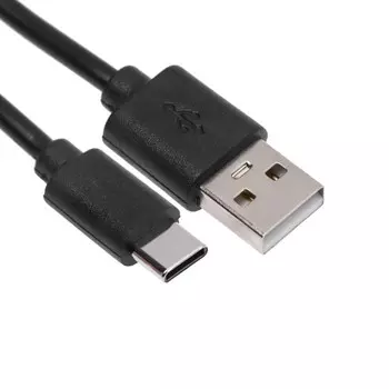 Кабель Red Line (УТ000010553), Type-C - USB, 1 м, зарядка + передача данных, черный