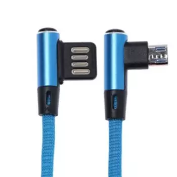 Кабель Red Line (УТ000015526), microUSB - USB, 2А, 1 м, зарядка + передача данных, синий