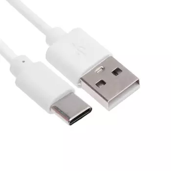 Кабель Red Line (УТ000021772), Type-C - USB, 1 м, зарядка + передача данных, белый