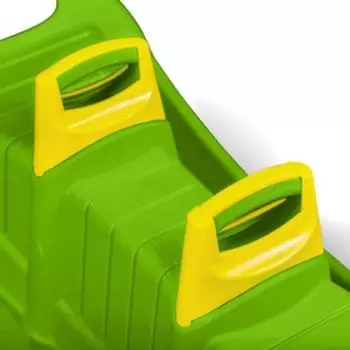 Качалка «Трио», цвет зелено-жёлтый