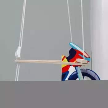 Качели детские «Мотоцикл» + Подарок (свисток 1 шт.)