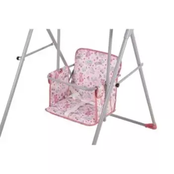 Качели детские напольные «Чарли», цвет розовый