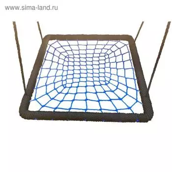 Качели гнездо квадратные 120см на канатах