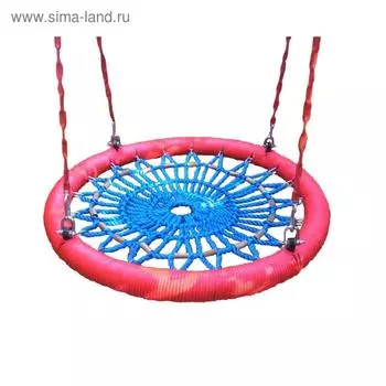 Качели гнездо общественные 120 см на цепях и подшипниках