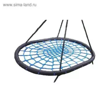 Качели гнездо овал 120х140см на канатах