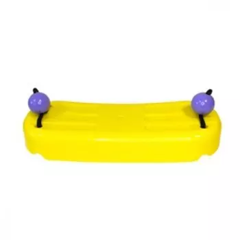 Качели подвесные, цвет жёлтый