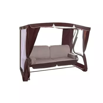 Качели садовые 4-х местные "Авалон" шоколад