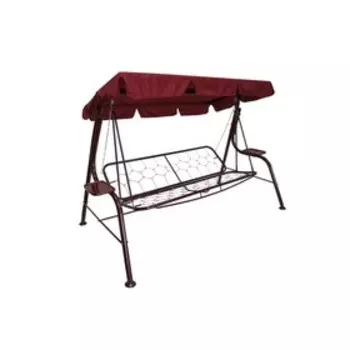 Качели садовые «Карибы», 209142155 см, максимальная нагрузка 300 кг, винные