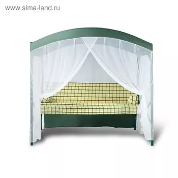 Качели садовые «Жаклин» зеленые, 210 х 65 х 30 см