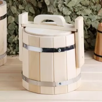 Бочка для засолки, 3 л, деревянная, «Добропаровъ»